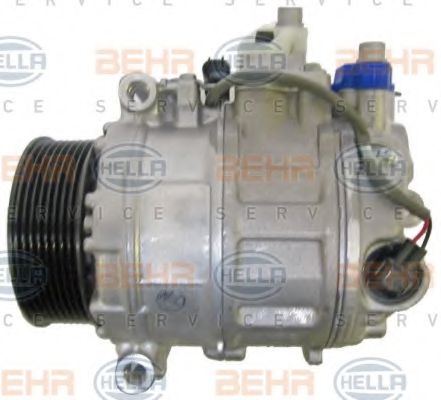 Компрессор, кондиционер BEHR HELLA SERVICE 8FK 351 105-391