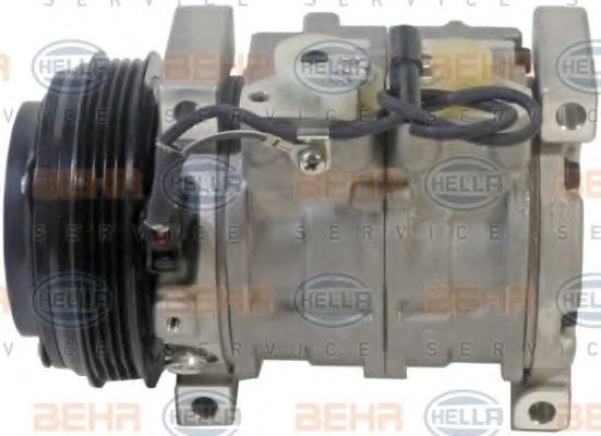 Компрессор, кондиционер BEHR HELLA SERVICE 8FK 351 114-201