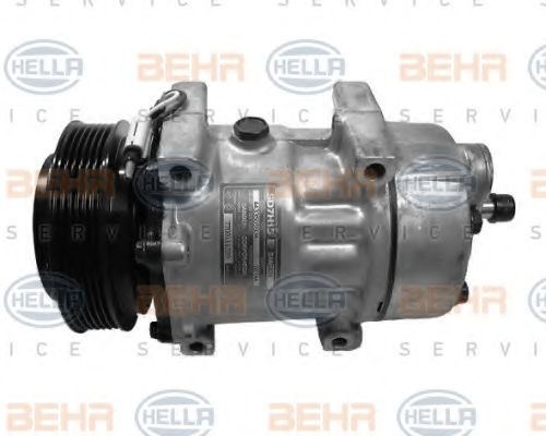 Компрессор, кондиционер BEHR HELLA SERVICE 8FK 351 126-091