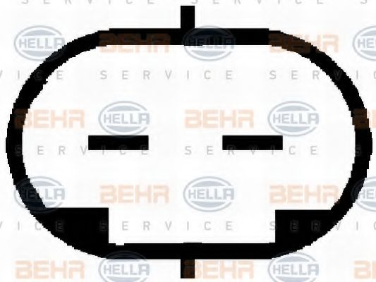 Компрессор, кондиционер BEHR HELLA SERVICE 8FK351134361