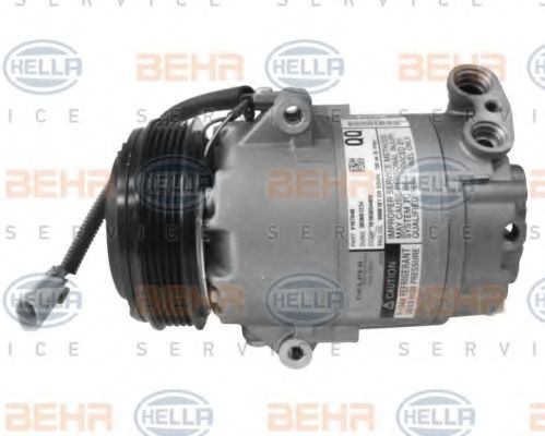 Компрессор, кондиционер BEHR HELLA SERVICE 8FK 351 135-011