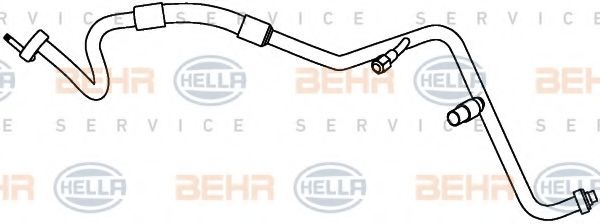 Трубопровод высокого / низкого давления, кондиционер BEHR HELLA SERVICE 9GS 351 338-171