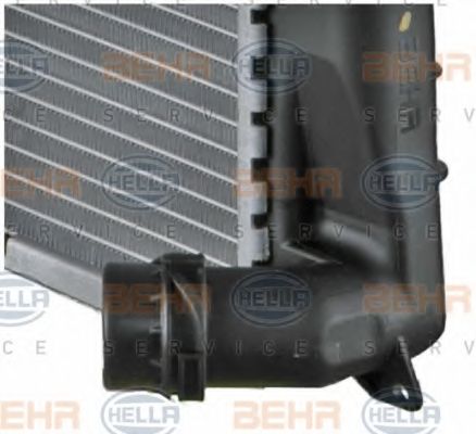 Радиатор, охлаждение двигателя BEHR HELLA SERVICE 8MK376754071