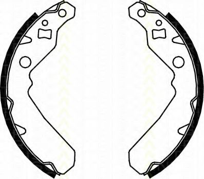 Комплект тормозных колодок TRISCAN 8100 41615