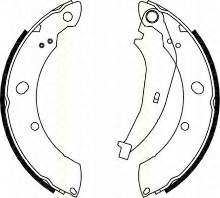 Комплект тормозных колодок TRISCAN 8100 80013