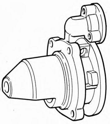 Подшипник со стороны привода, стартер EFEL 16069
