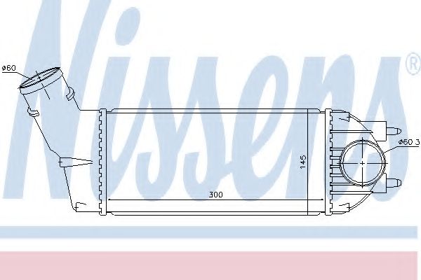 Интеркулер NISSENS 96720