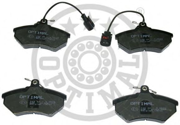 Комплект тормозных колодок, дисковый тормоз OPTIMAL 9912