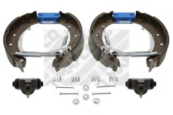 Комплект тормозных колодок MAPCO 9845