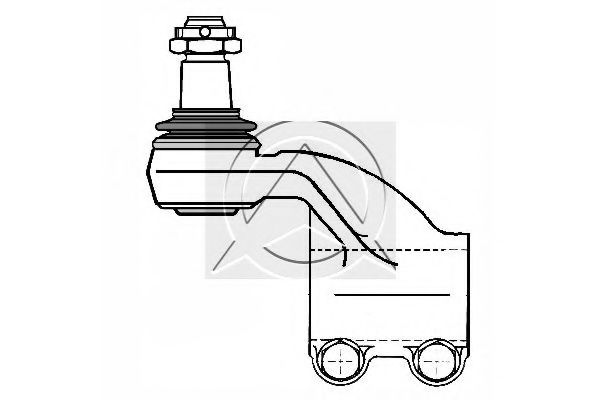 Наконечник поперечной рулевой тяги SIDEM 44230