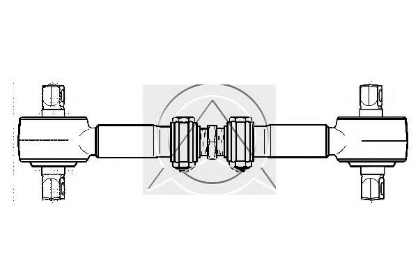 Рычаг независимой подвески колеса, подвеска колеса SIDEM 68040