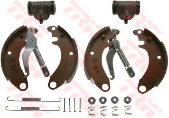 Комплект тормозных колодок VALEO 553000