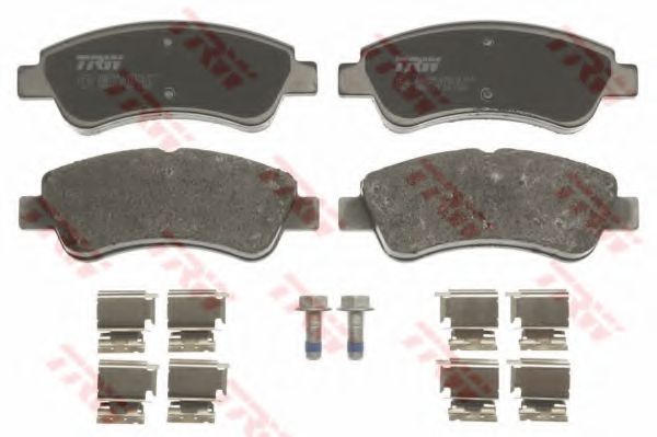 Комплект тормозных колодок, дисковый тормоз TRW 23954