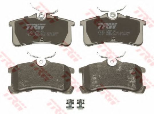 Комплект тормозных колодок, дисковый тормоз TRW 24013