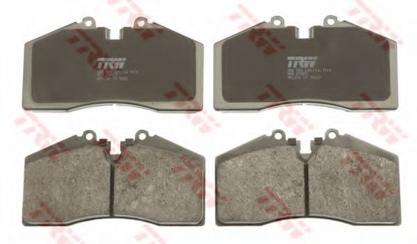 Комплект тормозных колодок, дисковый тормоз TRW 20953