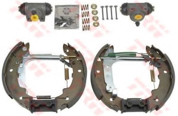 Комплект тормозных колодок TRW GSK1131