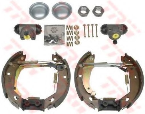 Комплект тормозных колодок TRW GSK1243