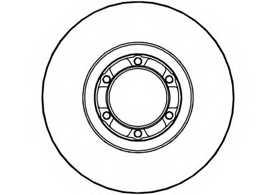 Тормозной диск NATIONAL NBD082