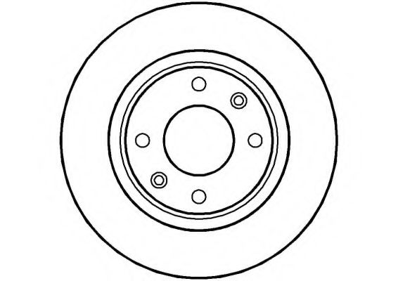 Тормозной диск NATIONAL NBD1118