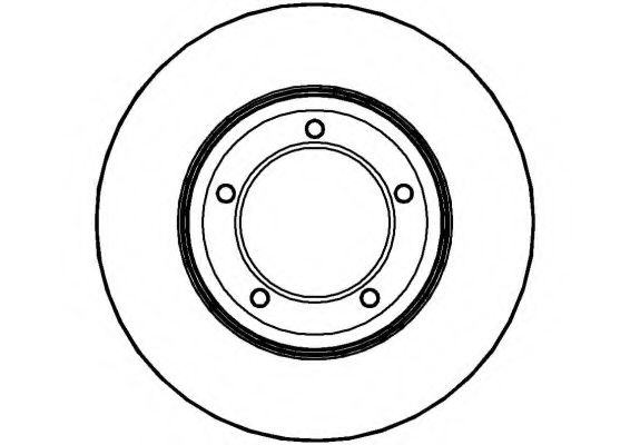 Тормозной диск NATIONAL NBD194