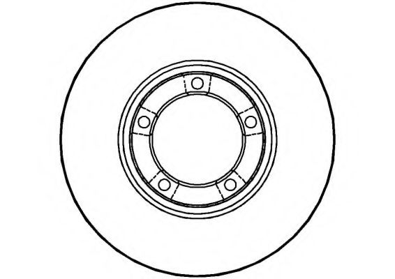 Тормозной диск NATIONAL NBD378
