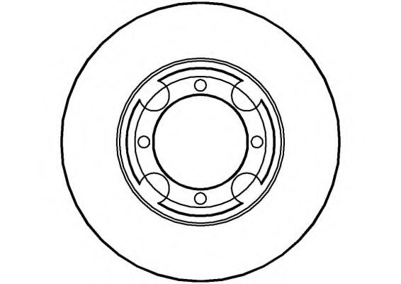 Тормозной диск NATIONAL NBD446