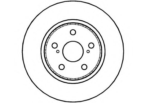 Тормозной диск NATIONAL NBD607