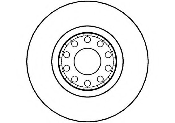 Тормозной диск NATIONAL NBD713