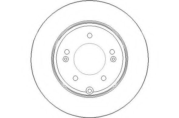 Тормозной диск NATIONAL NBD1545