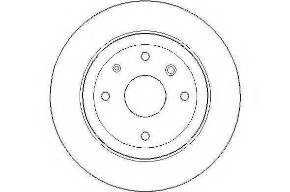 Тормозной диск NATIONAL NBD1676