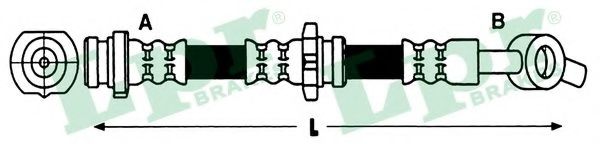 Тормозной шланг LPR 6T47928