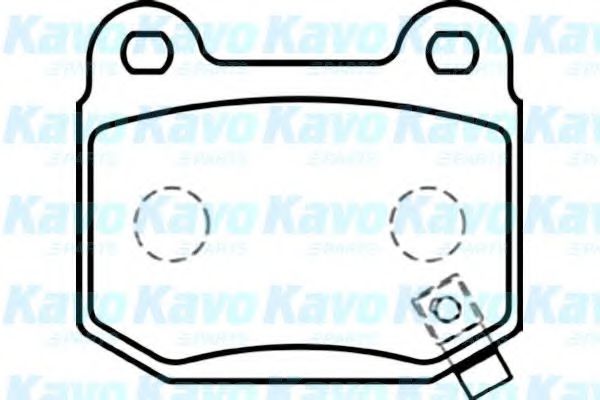 Комплект тормозных колодок, дисковый тормоз KAVO PARTS BP-6574