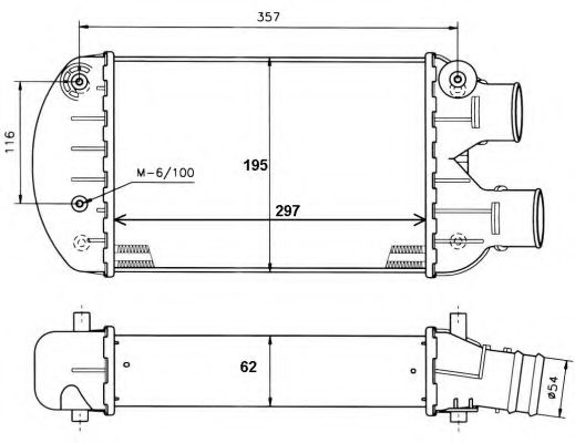 Интеркулер NRF 30122A