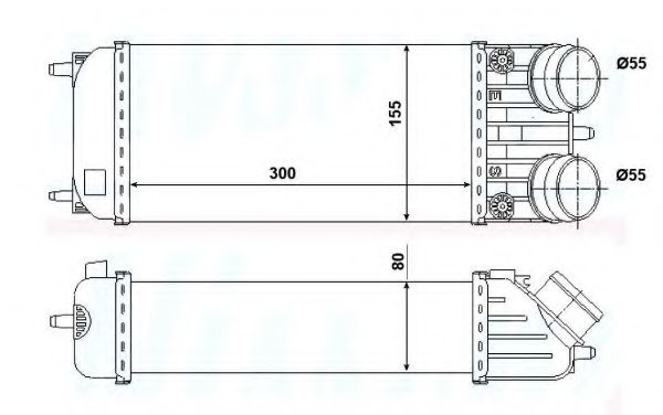 Интеркулер NRF 30543