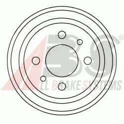 Тормозной барабан A.B.S. 3226-S