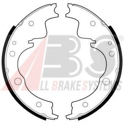 Комплект тормозных колодок A.B.S. 8951