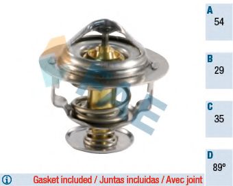 Термостат, охлаждающая жидкость FAE 5303689