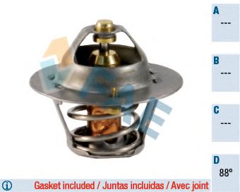 Термостат, охлаждающая жидкость FAE 5323988