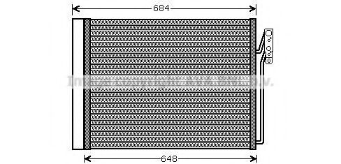 Конденсатор, кондиционер AVA QUALITY COOLING AUA5211D