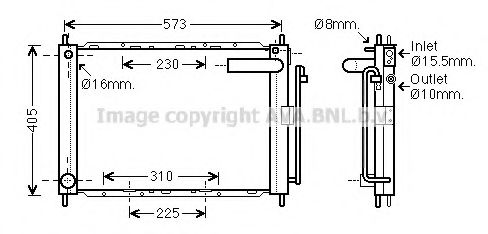 модуль охлаждения AVA QUALITY COOLING DNM370