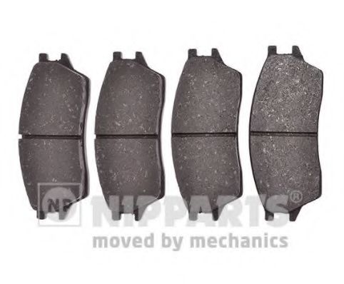 Комплект тормозных колодок, дисковый тормоз NIPPARTS J3604021