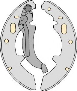 Комплект тормозных колодок RAICAM 2009