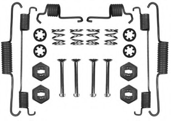 Пружина, тормозная колодка MGA R70