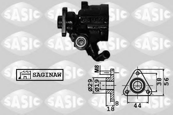 Гидравлический насос, рулевое управление SASIC 7076003