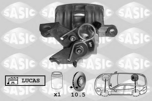 Тормозной суппорт SASIC 6506003