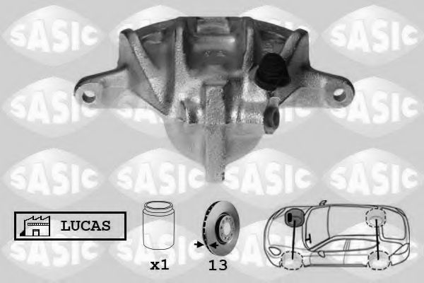 Тормозной суппорт SASIC SCA0087