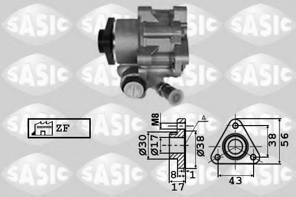 Гидравлический насос, рулевое управление SASIC 7076058