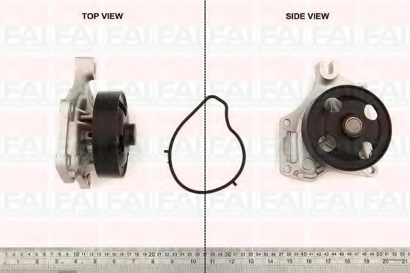 Водяной насос FAI AutoParts WP6473