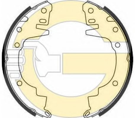 Комплект тормозных колодок GIRLING 5185189