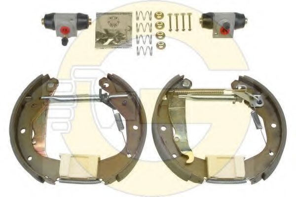 Комплект тормозных колодок GIRLING 5316219